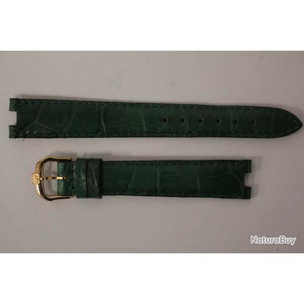 RAYMOND WEIL Bracelet pour montre croco vert 14 mm