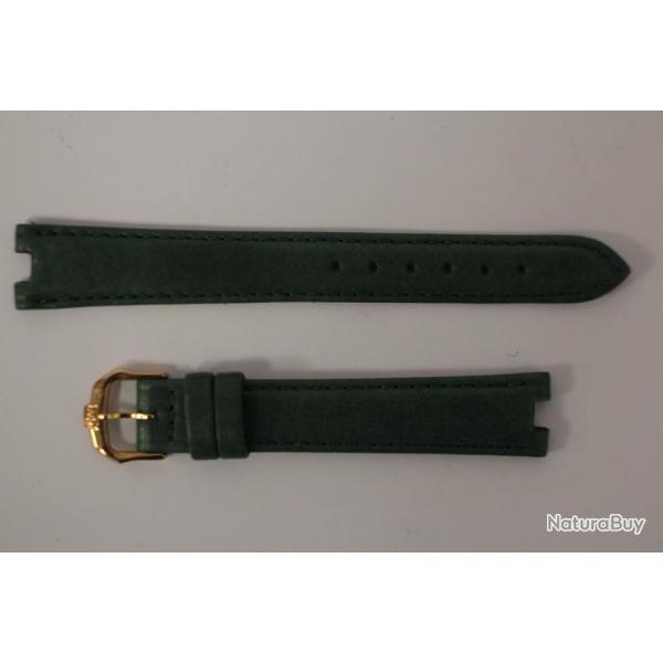RAYMOND WEIL Bracelet pour montre cuir vert 14 mm