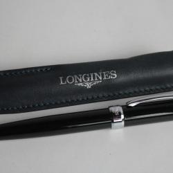 LONGINES Stylo bille roller noir + étui