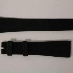 Bracelet montre Universal Genève velours noir 17 mm