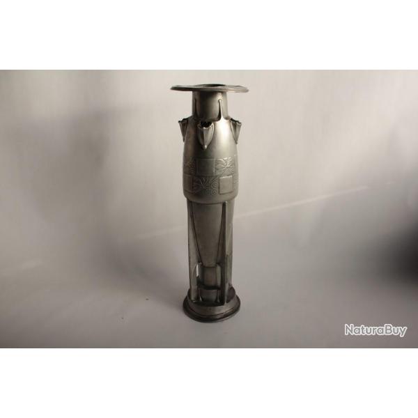 Vase tain Karl Berghof Kayser/Krefeld Art Nouveau