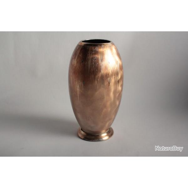 IKORA Vase Dinanderie Art dco Germany WMF 1930