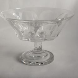 Coupe à fruits cristal XIXe siècle