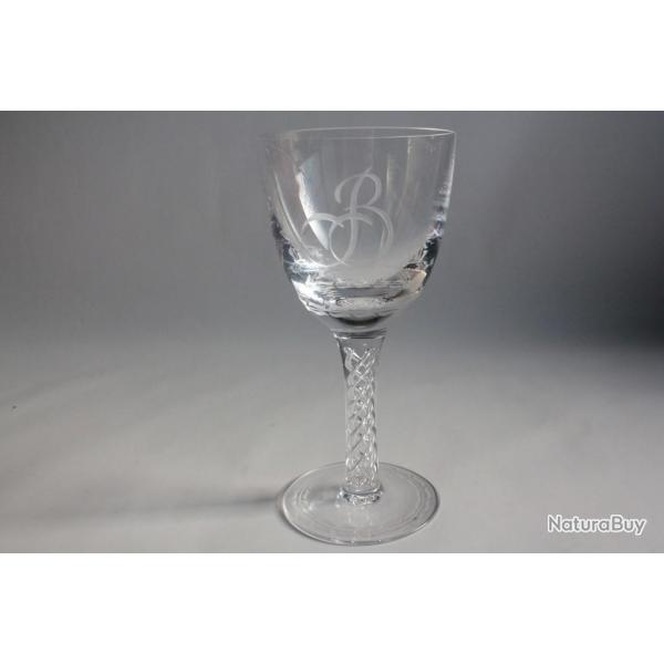 Verre  vin cristal Twist Bridge