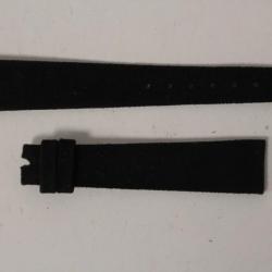 Bracelet montre Universal Genève velours noir 14 mm