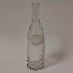 Ancienne bouteille verre émaillé Absinthe