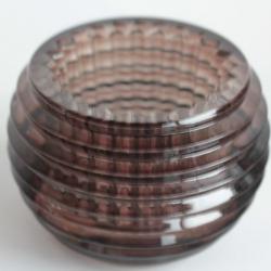 BACCARAT Photophore Eye cristal fumé