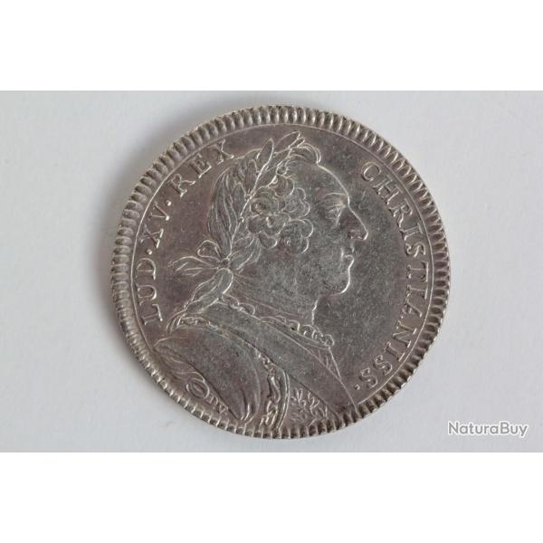 Jeton argent Louis XV Chambre du Commerce Bordeaux 1750