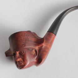 Pipe bois sculpté Napoléon Courrieu Cogolin