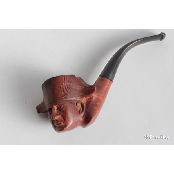 Pipe bois sculpt Napolon Courrieu Cogolin