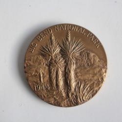 Jeton souvenir américain centenaire des parc nationaux Big Bend 1972