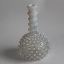 Vase verre opalin Fenton