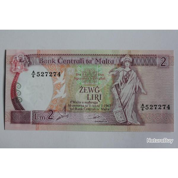 Billet 2 Liri Malte neuf