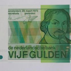 Billet 5 Gulden Pays-Bas 1973 neuf