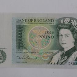 Billet 1 Pound Angleterre 1971-1982 neuf