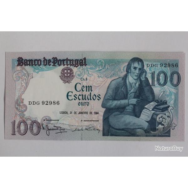 Billet 100 Escudos 1980 Portugal neuf