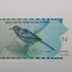 Billet 5 Gulden Antilles Néerlandaises 1986 neuf