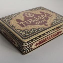 Boîte à Cigarettes tôle Turmac Brun