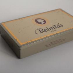 Boite a cigarettes tôle lithographiée Reinitas