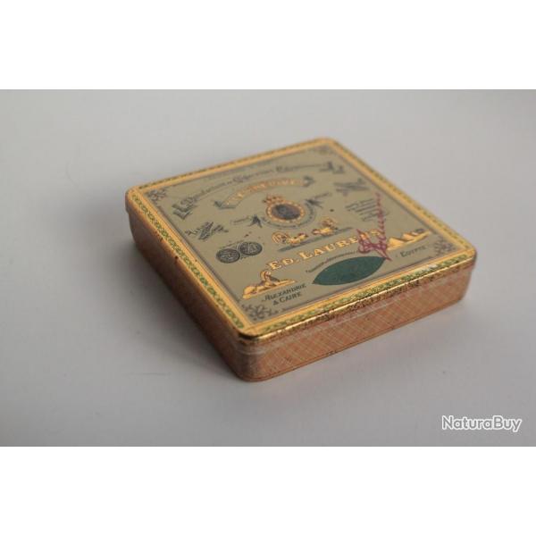 Boite a cigarettes ED. LAURENS Khdive tle lithographie tabac