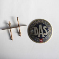 Insigne automobile Plaque DAS la défense automobile et sportive