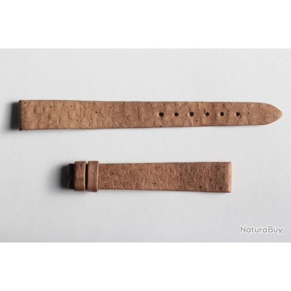 Bracelet montre Universal Genve marron 12 mm vintage