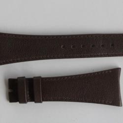 Bracelet montre Universal Genève cuir marron 25 mm