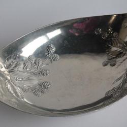 Corbeille à fruits métal argenté Mûres