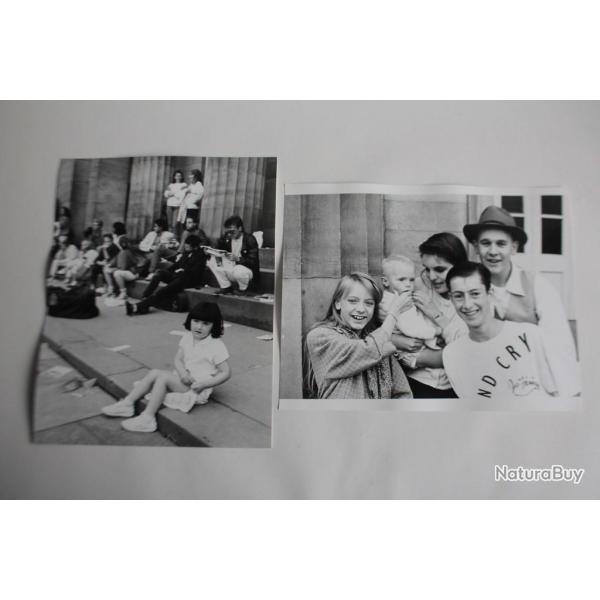 Lot 2 Photographies d'art JAN NEUMAN portraits d'enfants