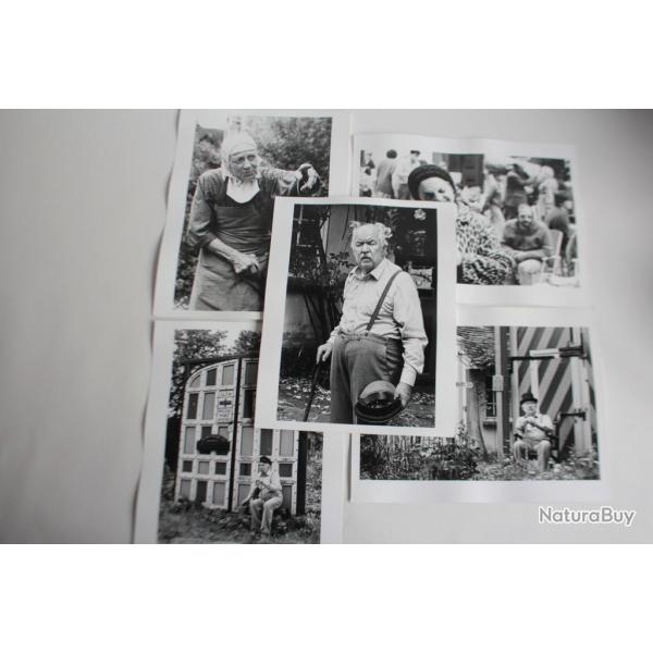 Lot 5 Photographies d'art JAN NEUMAN portraits de personnes ges