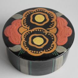 Paul Ami BONIFAS Boite ronde céramique