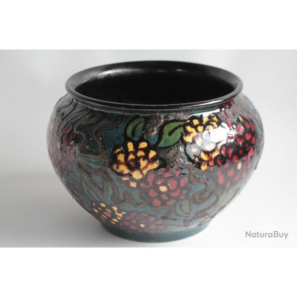 Vase terre vernisse SISPA Emile SIMONOD Savoie