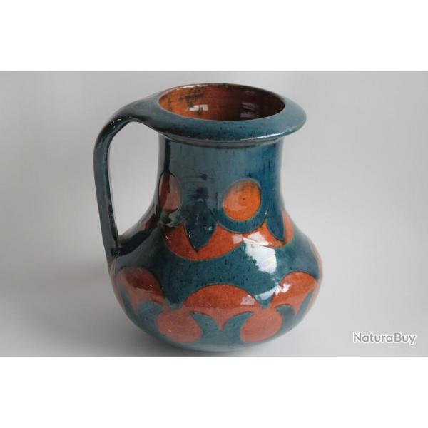 Pichet cramique Robert BRUSSET Savoie Poterie