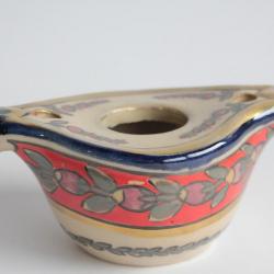 Encrier céramique Alfred Renoleau Art déco