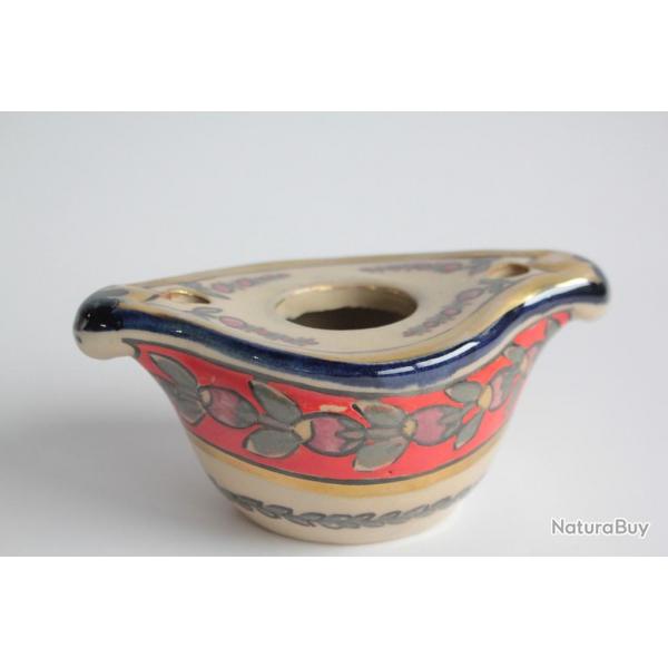 Encrier cramique Alfred Renoleau Art dco