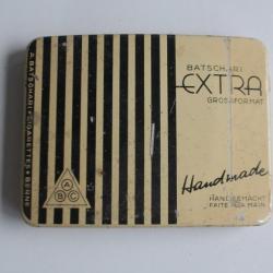 Boîte à Cigarettes tôle A. Batschari Extra gros format handmade