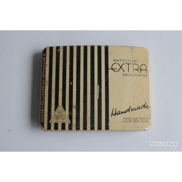 Bote  Cigarettes tle A. Batschari Extra gros format handmade