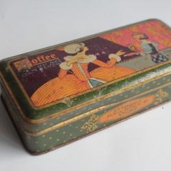 Boîte à café tôle Coffee au sel naturel Vichy Etoiles