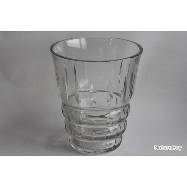 BACCARAT Grand Vase cristal taill Art dco