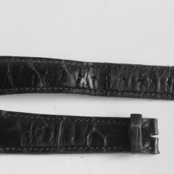 A. LANGE & SOHNE Bracelet montre croco noir 20 mm