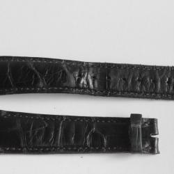 A. LANGE & SOHNE Bracelet montre croco noir 20 mm