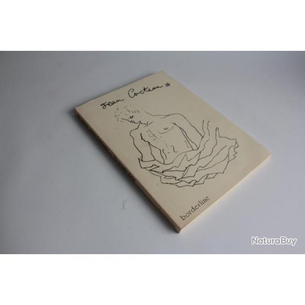 Livre Jean Cocteau dessin rotique borderline 1988