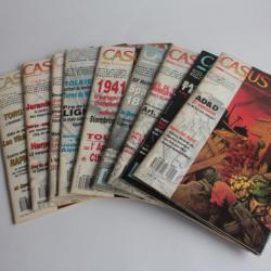 9 magazines hebdomadaire Casus Belli n°50 à 59 année 80