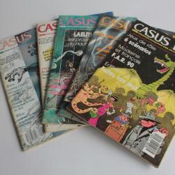 5 magazines hebdomadaire Casus Belli  n°40 à 45 année 80
