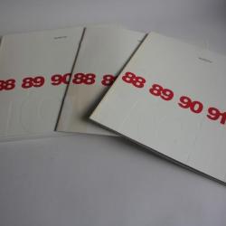 Catalogue coffret Swatch 1983-1992 index + Catalogue + histoire