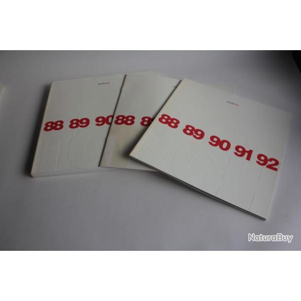 Catalogue coffret Swatch 1983-1992 index + Catalogue + histoire