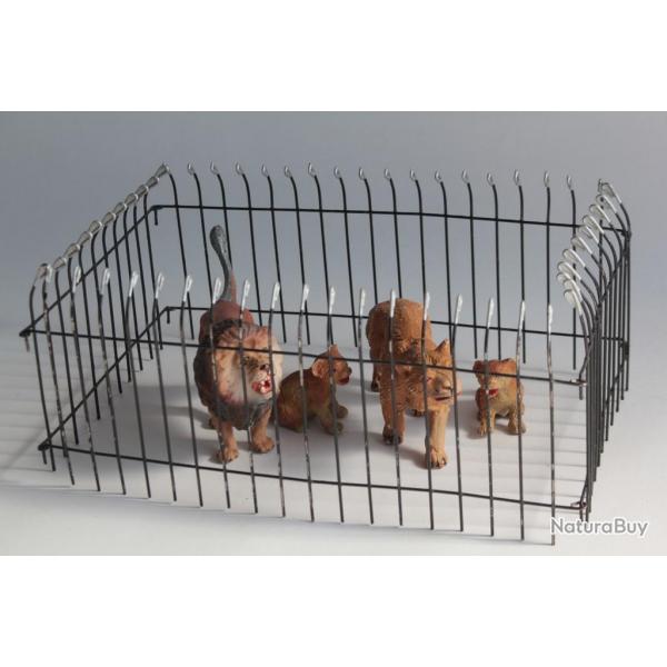 Lions Flins Zoo Elastolin Hausser composition Jouet