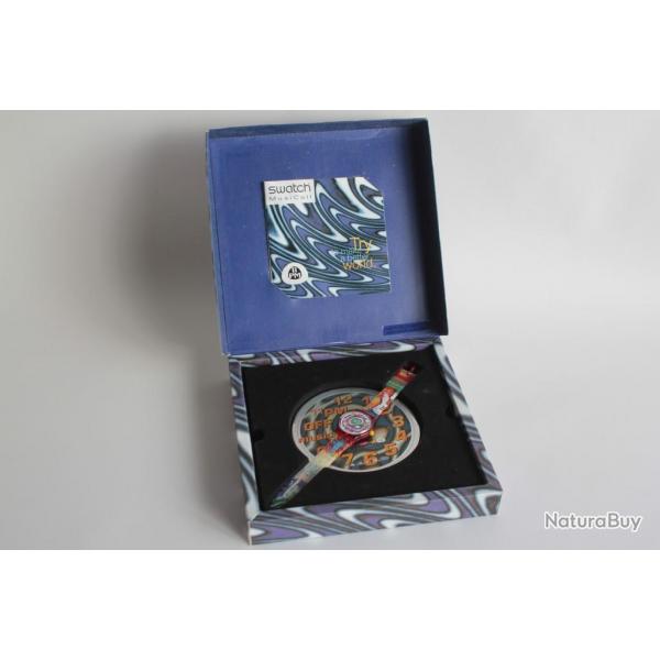 SWATCH Montre MusiCall 11 PM Paulo Mendona 1995 SLZ103
