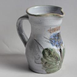 Pichet céramique Albert THIRY Vallauris Chardon