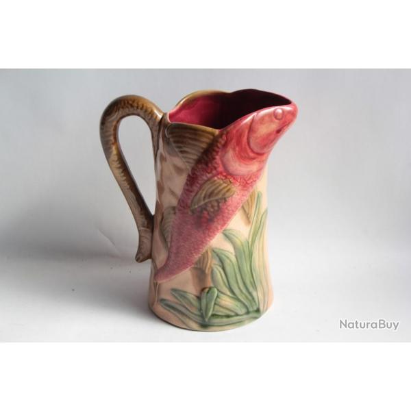 Pichet barbotine Poisson Pot Laval